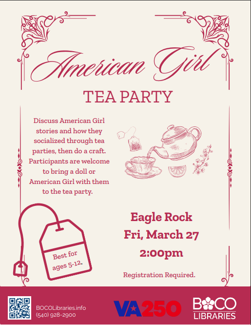 "American Girl Tea Party I"